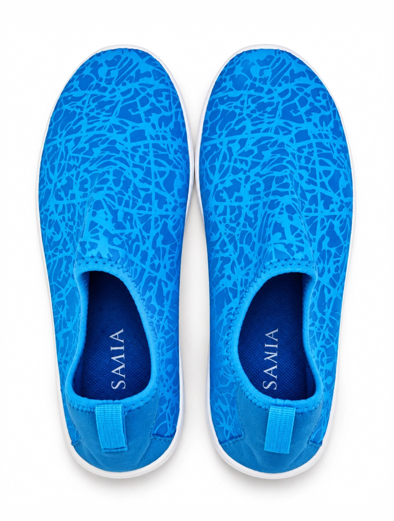 ZAPATOS DE PLAYA HOMBRE COLOR AZUL - 2