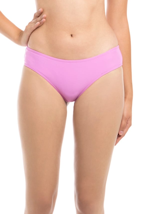 BIKINI MUJER SAMIA 3192 CULOTTE LISO MORADO - 1