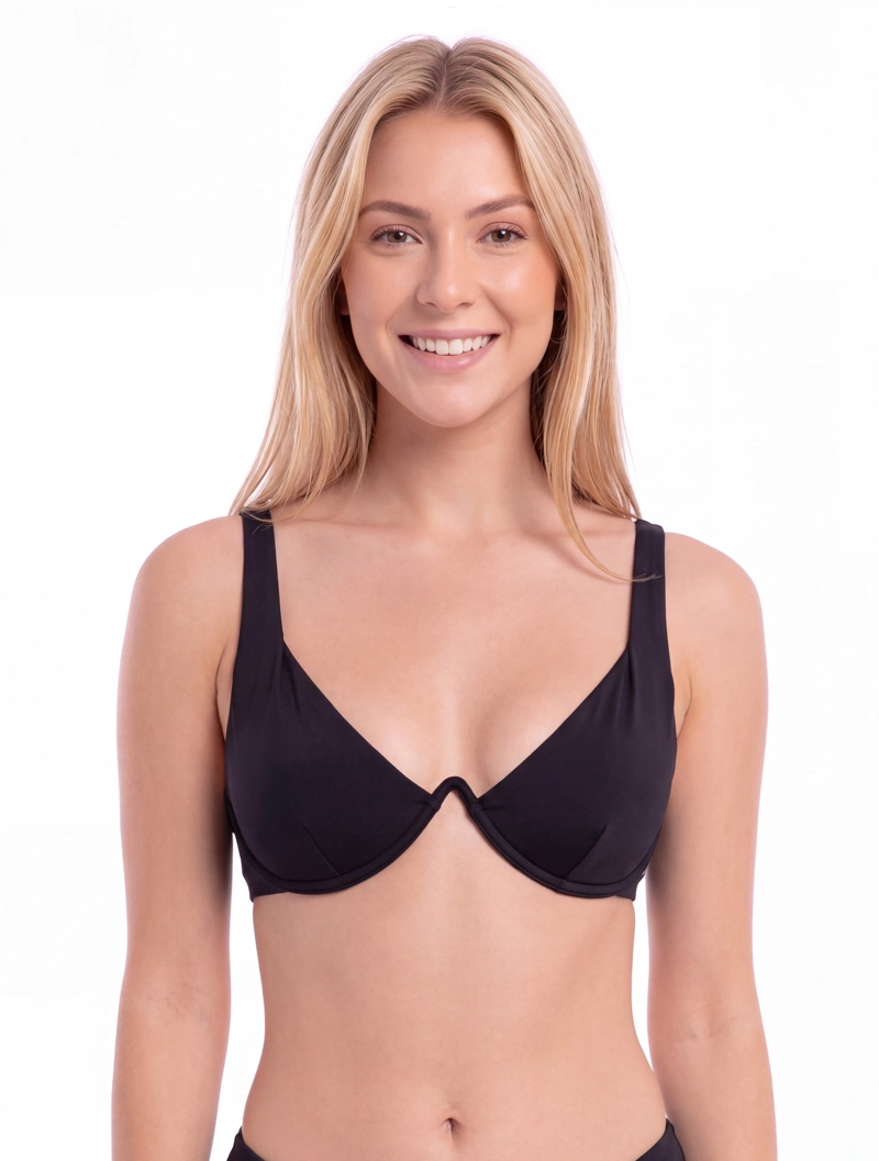 BIKINI CON BARBA NEGRO M
