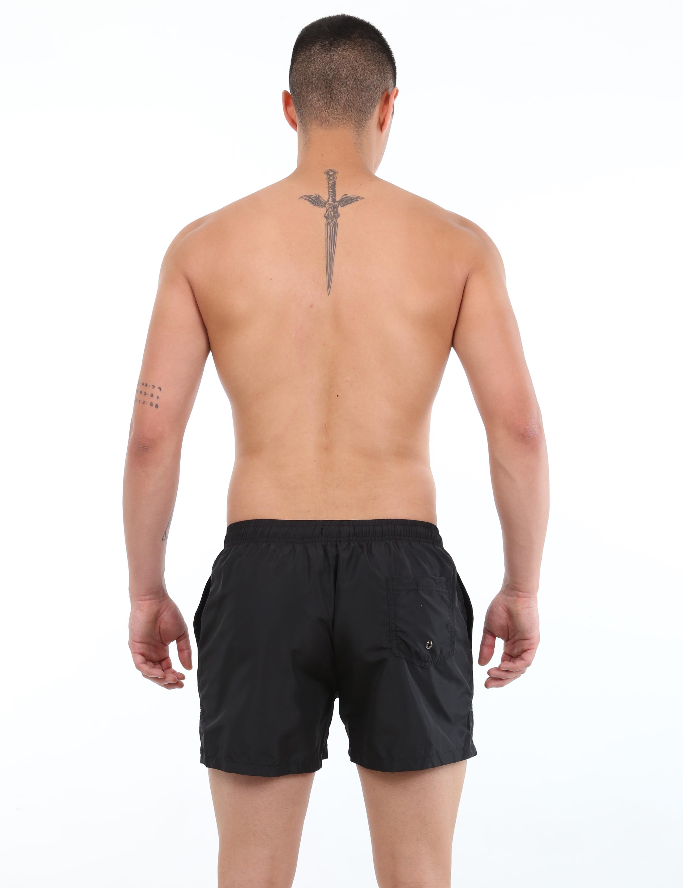 SHORT CORTO HOMBRE NEGRO - NEGRO - 12 - 5