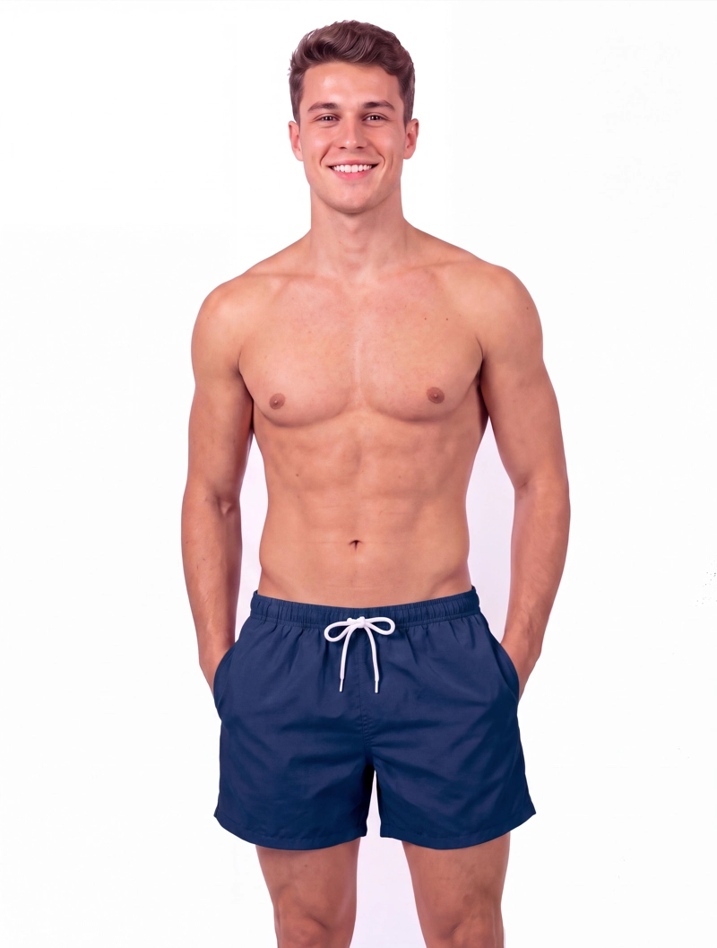 SHORT CORTO HOMBRE SAMIA AZUL 1353 - 1