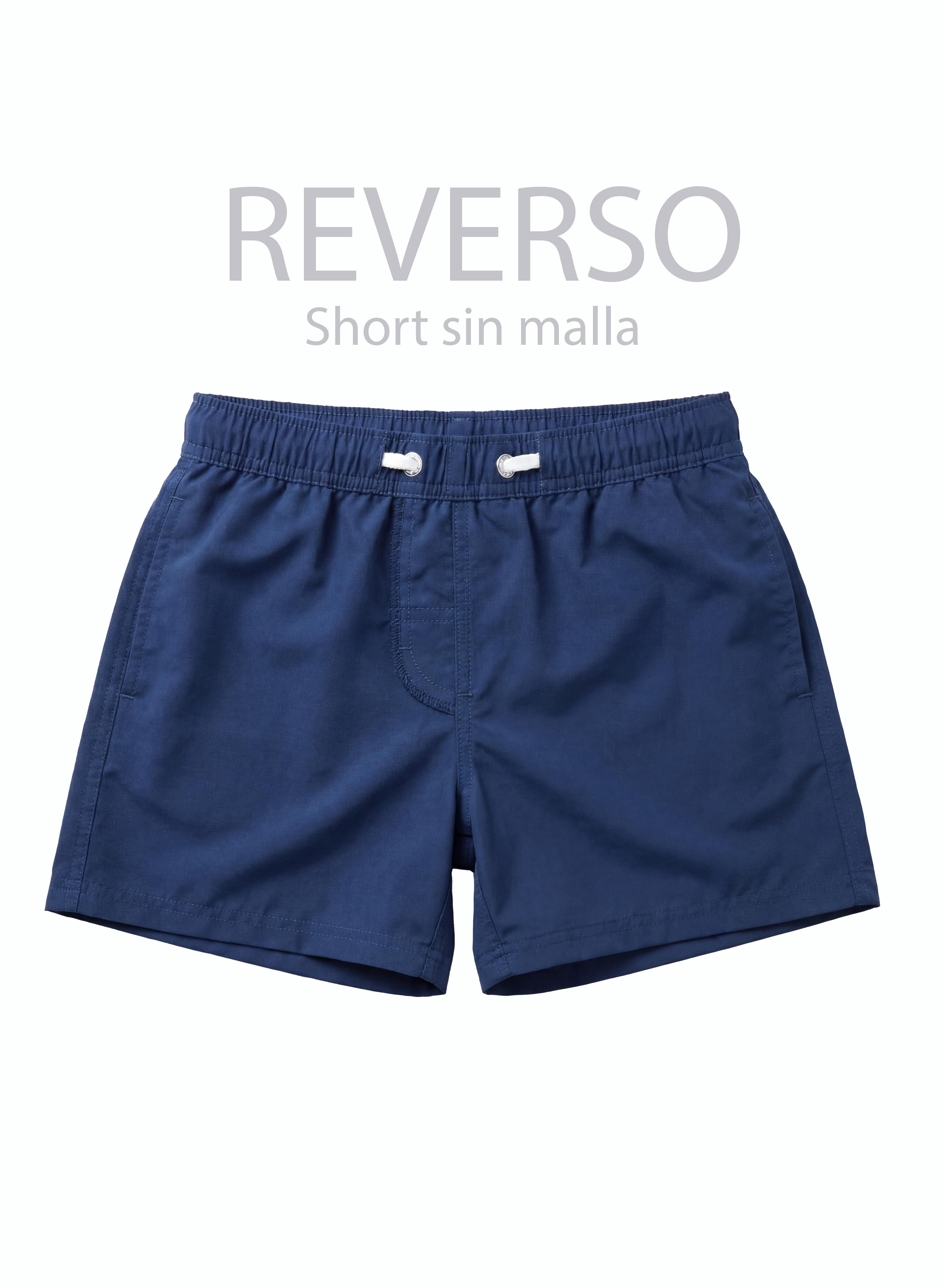 TRAJE BAÑO SHORT NIÑO SAMIA AZUL MARINO 1503 - 4