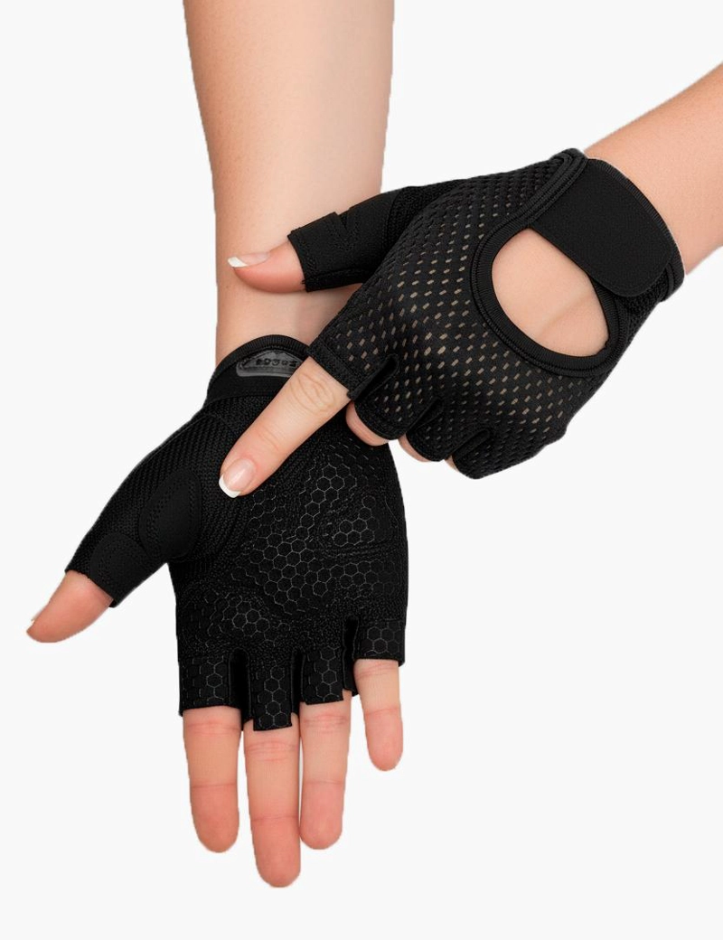GUANTES DEPORTIVOS SAMIA 5301 NEGROS
