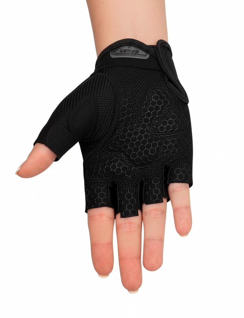 GUANTES DEPORTIVOS SAMIA 5301 NEGROS - 2