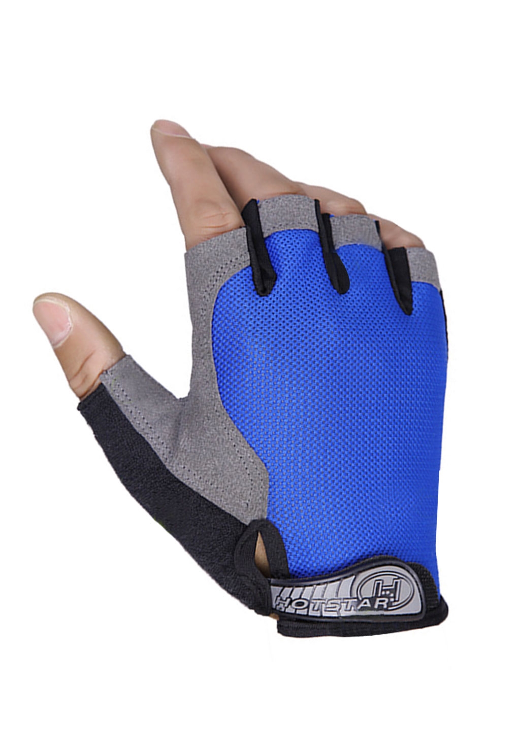 GUANTES DEPORTIVOS AZUL - 1