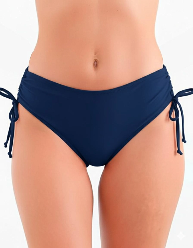 BIKINI MUJER SAMIA 3608 CALZÓN AJUSTABLE CADERAS AZUL MARINO | AZUL - 1