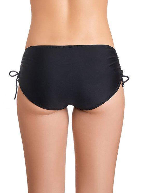BIKINI MUJER SAMIA 3601 CALZÓN AJUSTABLE CADERAS NEGRO - 2