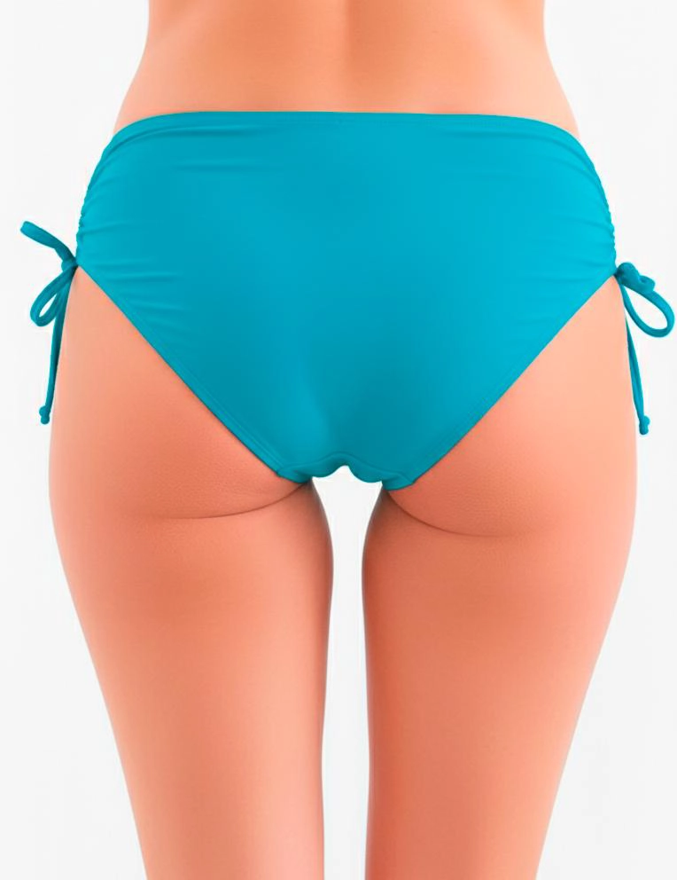 BIKINI MUJER SAMIA 3604 CALZÓN AJUSTABLE CADERAS TURQUESA - 2