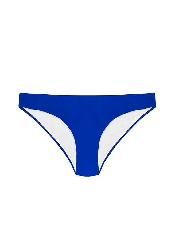 BIKINI CALZON CLASICO CON PINZA AZUL
