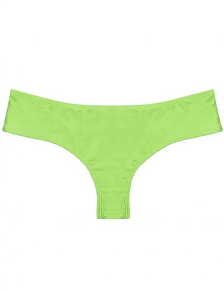 BIKINI MUJER SAMIA 3017 CALZÓN COLALES CULOTE COLOR VERDE - 1