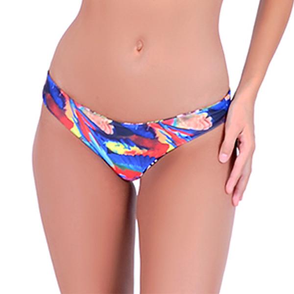 BIKINI CALZON COLALESS REVERSIBLE ESTAMPADO - 1