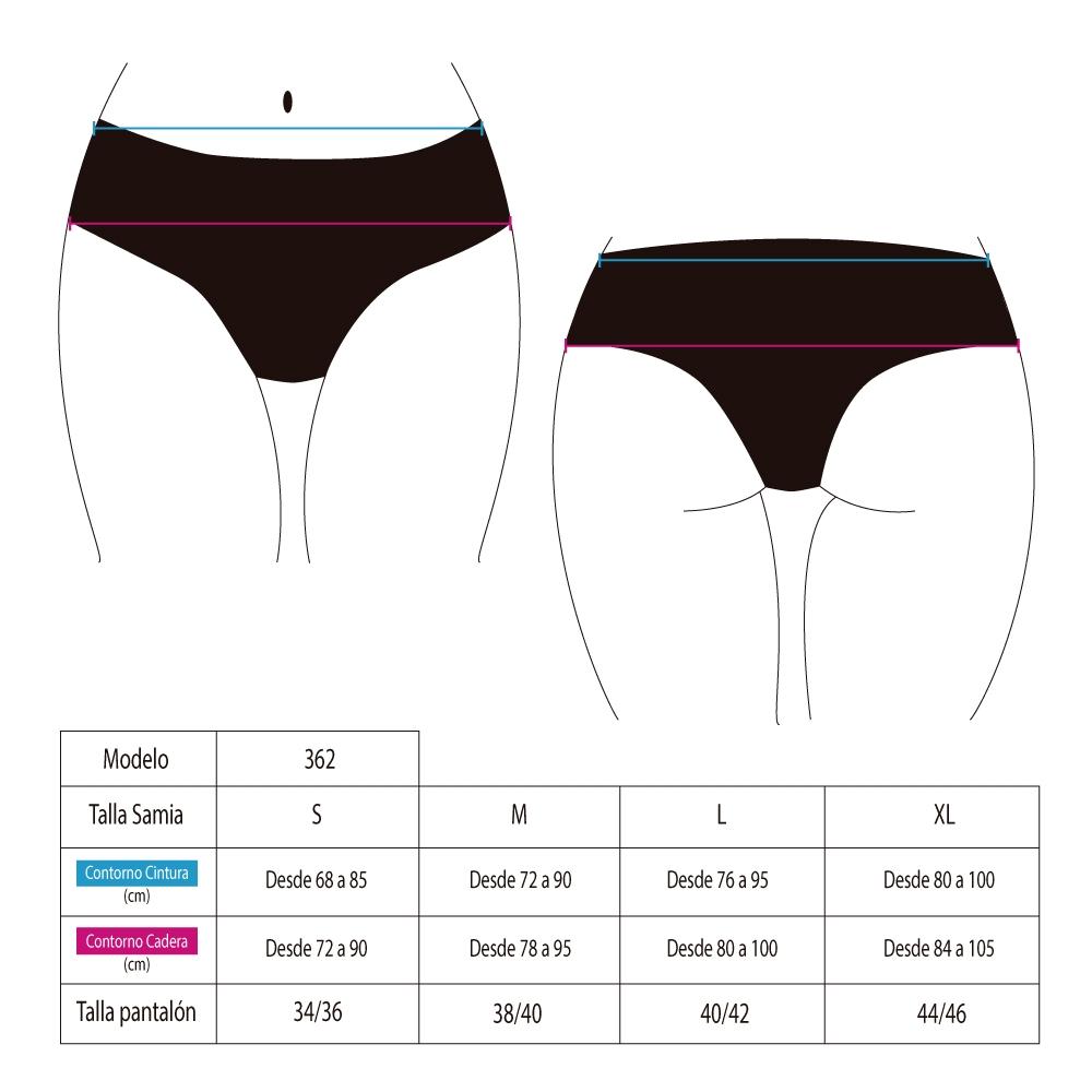 BIKINI CALZON CON TRANSPARENCIA SANDIA - 4