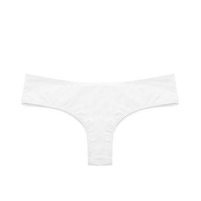 BIKINI MUJER SAMIA 3039 CALZÓN CULOTE TANGA COLOR BLANCO - 1