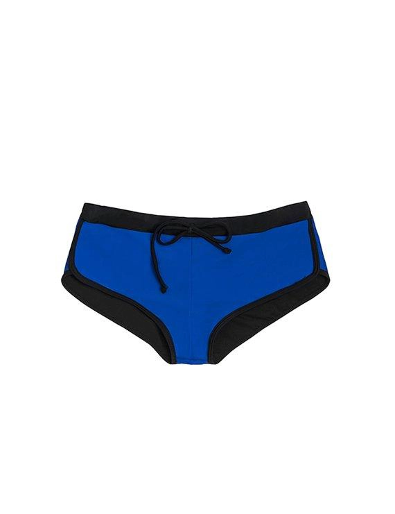 SHORT MUJER SAMIA 3074 HOT PANT BRASILERO AZUL - 3