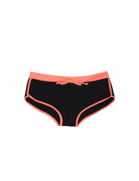 SHORT MUJER SAMIA 3073 HOT PANT BRASILERO NARANJA - 1