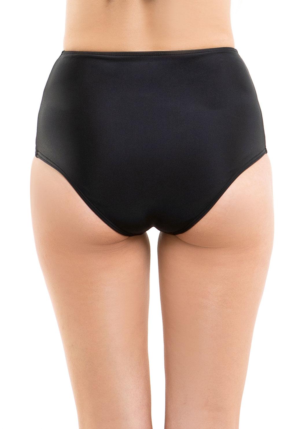 BIKINI MUJER SAMIA 3161 PIN UP CLÁSICO NEGRO - 2