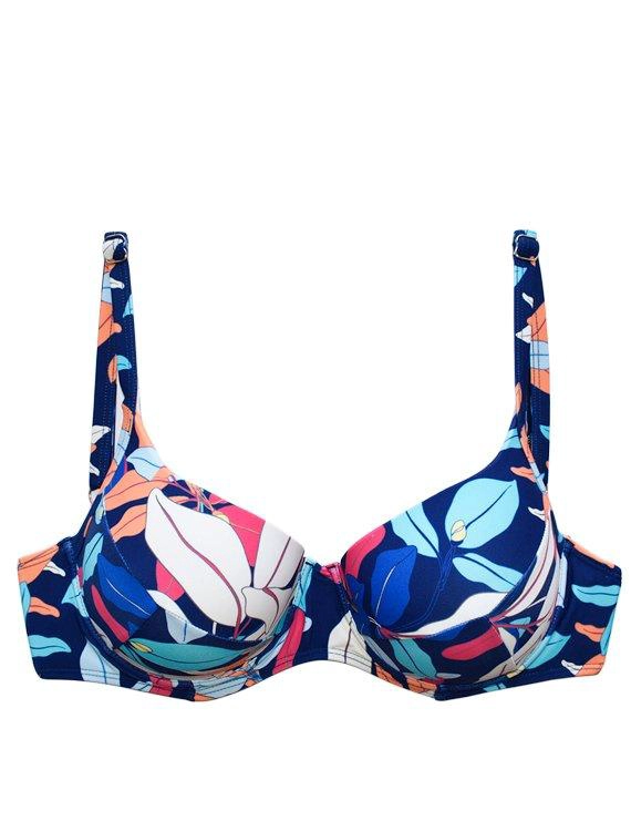 BIKINI MUJER SAMIA 7361 SOSTÉN COPA GRANDE ESTAMPADO AZUL - 3