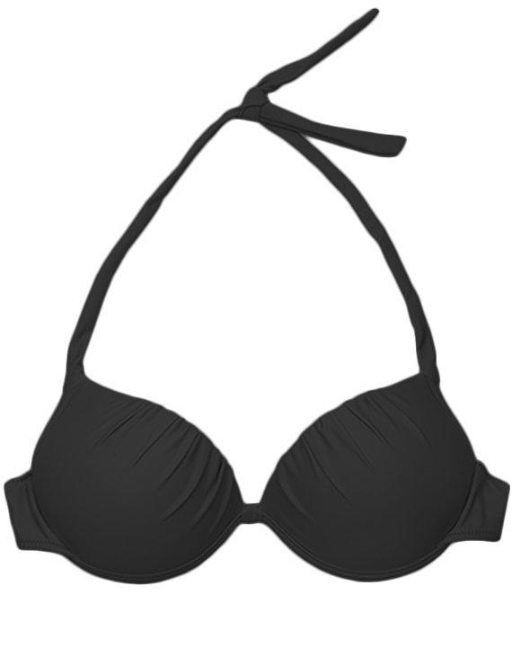 BIKINI SOSTÉN DRAPEADO NEGRO - 4