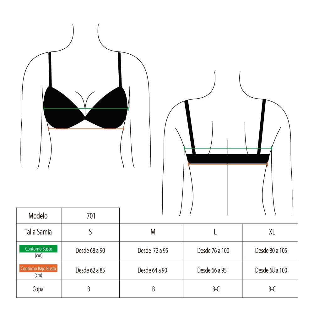 BIKINI SOSTÉN DRAPEADO NEGRO - 5