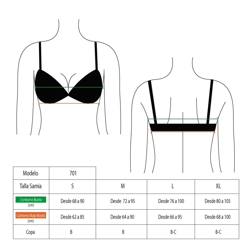 BIKINI SOSTÉN DRAPEADO NEGRO - 5