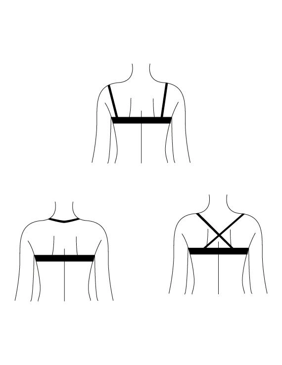 BIKINI MUJER SAMIA 7021 PUSH UP NEGRO CON NUDO - 4