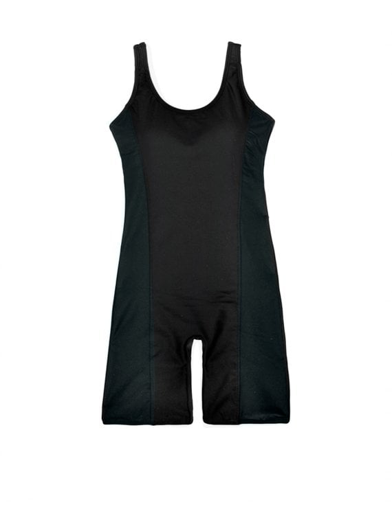 TRAJE DE BAÑO MUJER SAMIA 41 DEPORTIVO PIERNA LARGA COLOR NEGRO - 4