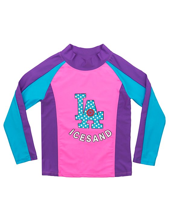 POLERA DE NIÑA NIÑA SAMIA MORADO 812601 CON PROTECCIÓN UV COLOR - 1