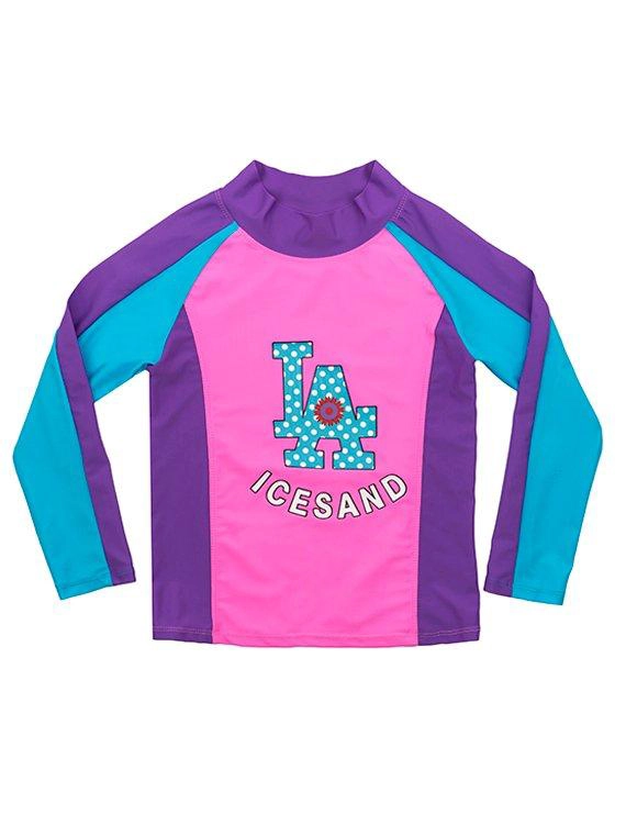 POLERA DE NIÑA NIÑA SAMIA MORADO 812601 CON PROTECCIÓN UV COLOR - 2