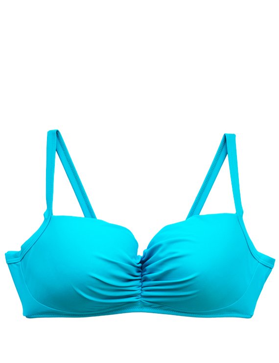 BIKINI MUJER SAMIA 732340 BUSTO GRANDE TURQUESA - 1