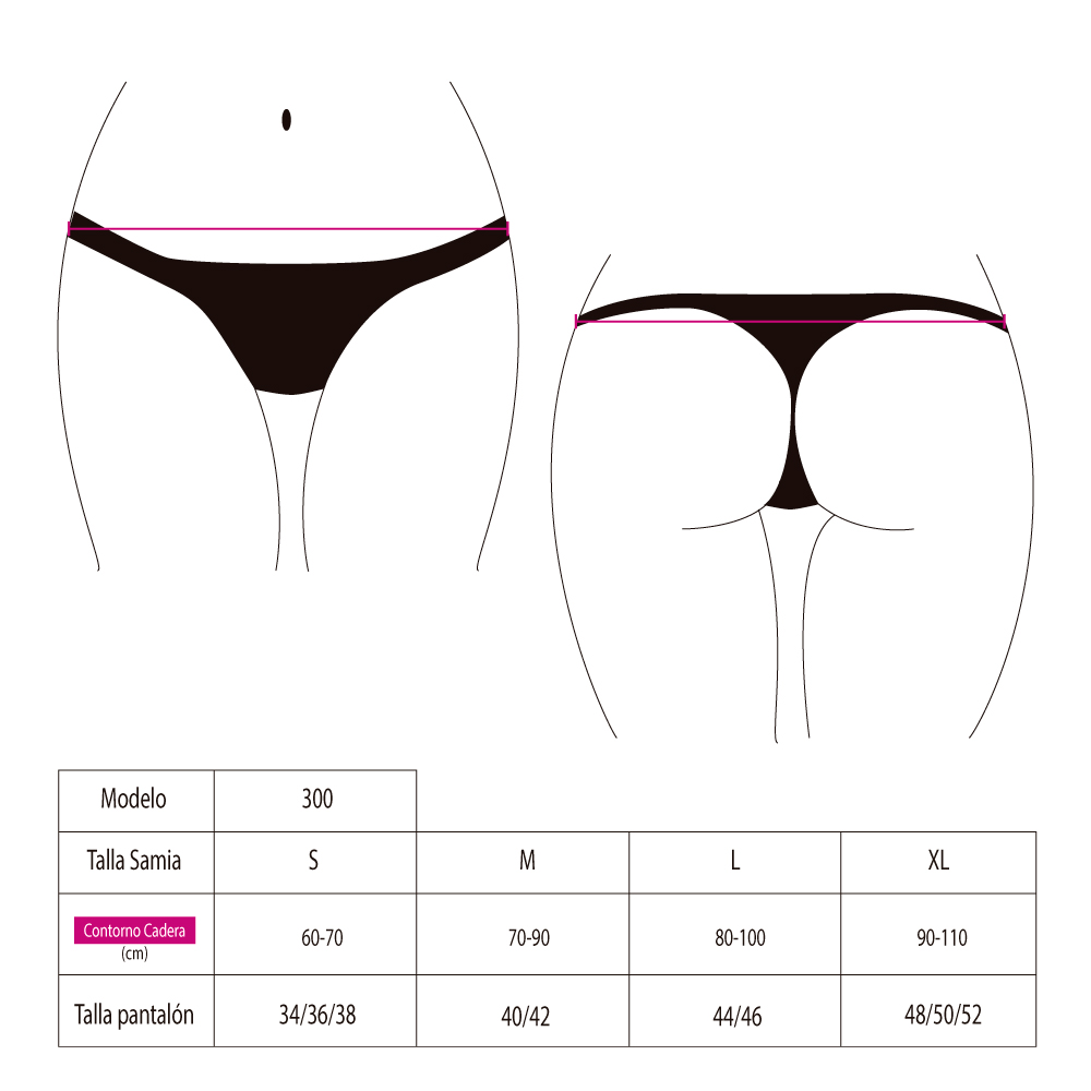 BIKINI CALZÓN TANGA CON AMARRAS COLOR AMARILLO - 4