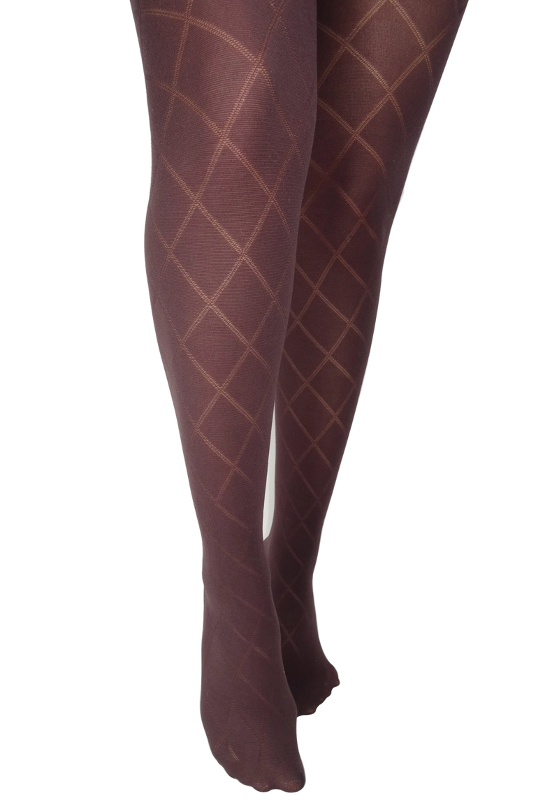 PANTY DISEÑO REJILLA MORADA - 1