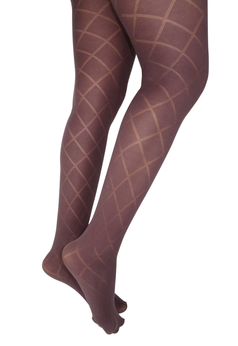 PANTY DISEÑO REJILLA MORADA - 2