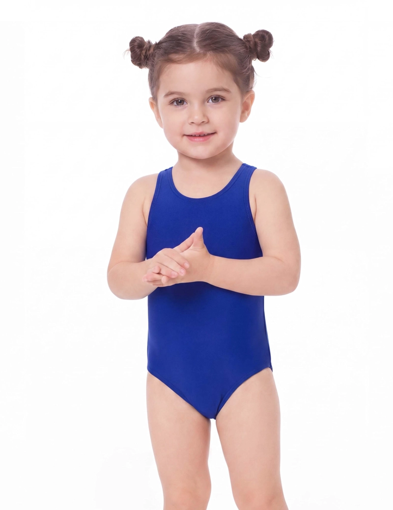 TRAJE DE BANO NINA SAMIA AZUL 6403 DEPORTIVO