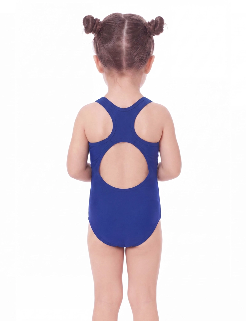 TRAJE DE BAÑO NIÑA SAMIA AZUL 6403 DEPORTIVO - 2