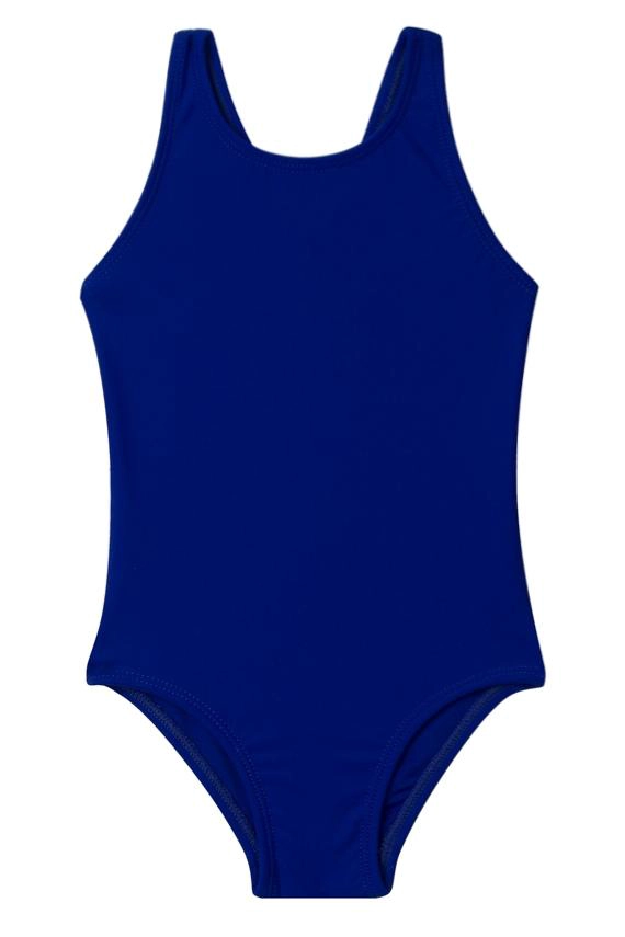 TRAJE DE BAÑO NIÑA SAMIA AZUL 6403 DEPORTIVO - 3