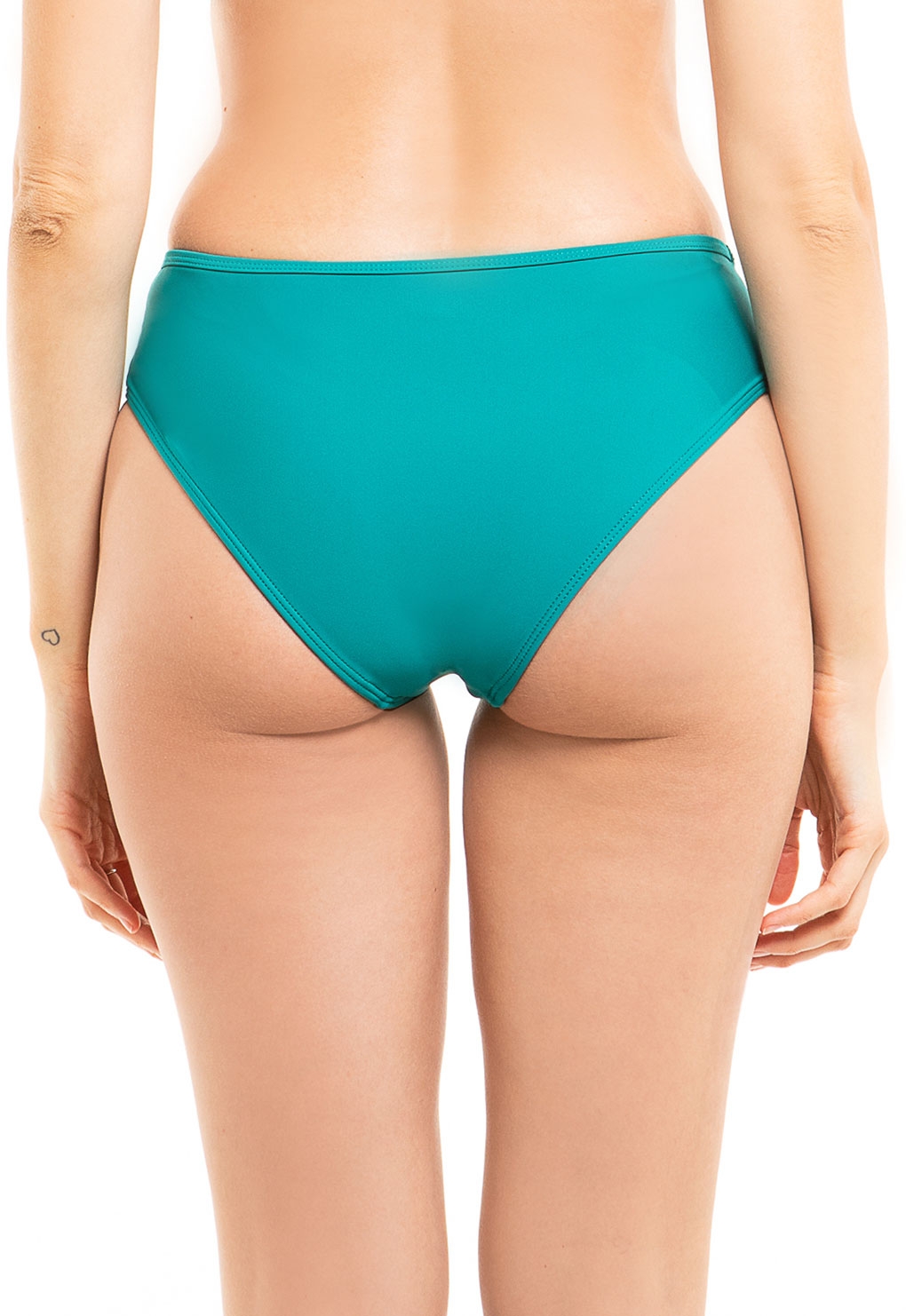 BIKINI MUJER SAMIA 3625 CALZÓN CON TRANSPARENCIA VERDE - 2