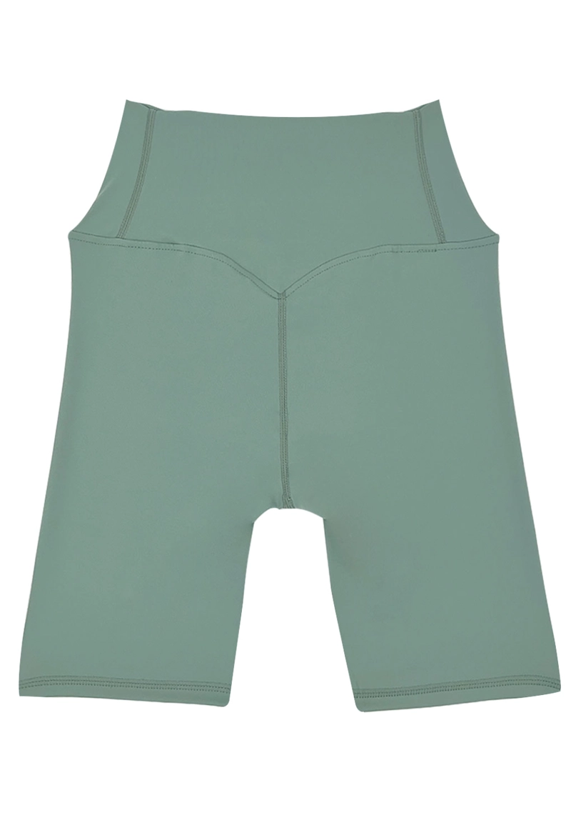 CALZA MUJER SAMIA VERDE BIKER GRIS - 2