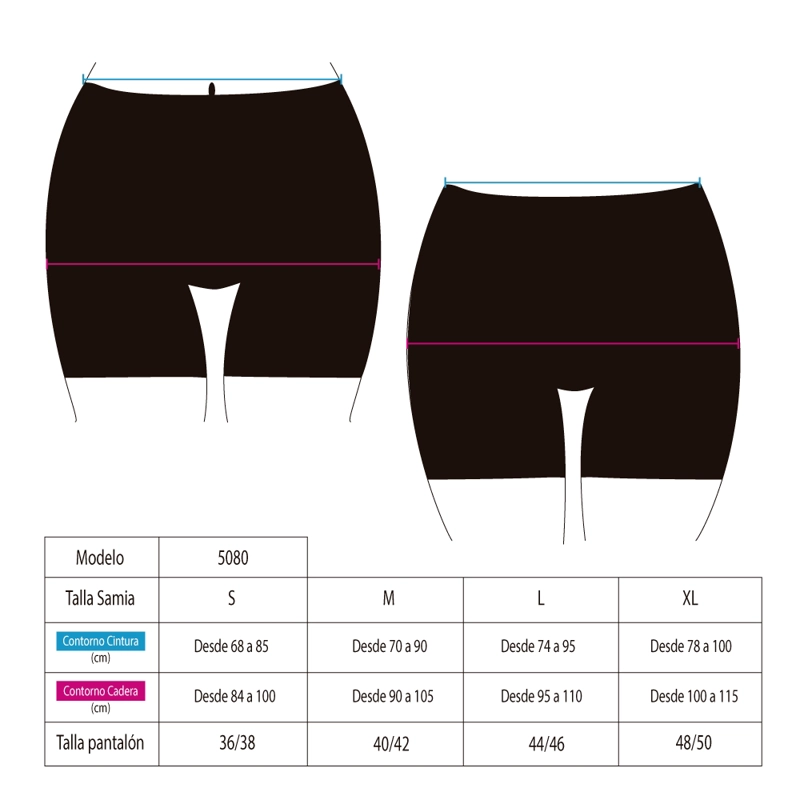 CALZA UNISEX SAMIA ROSADO Y VERDE BIKER ESTAMPADO - 3