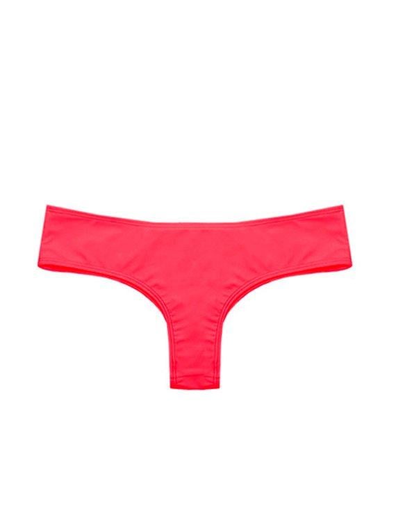 BIKINI MUJER SAMIA CALZÓN CULOTE TANGA ROJO - 1