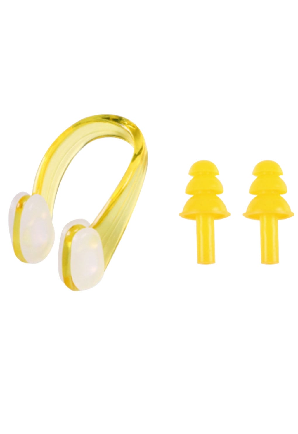 SET DE NARICERA Y TAPON DE OÍDOS AMARILLA - 1
