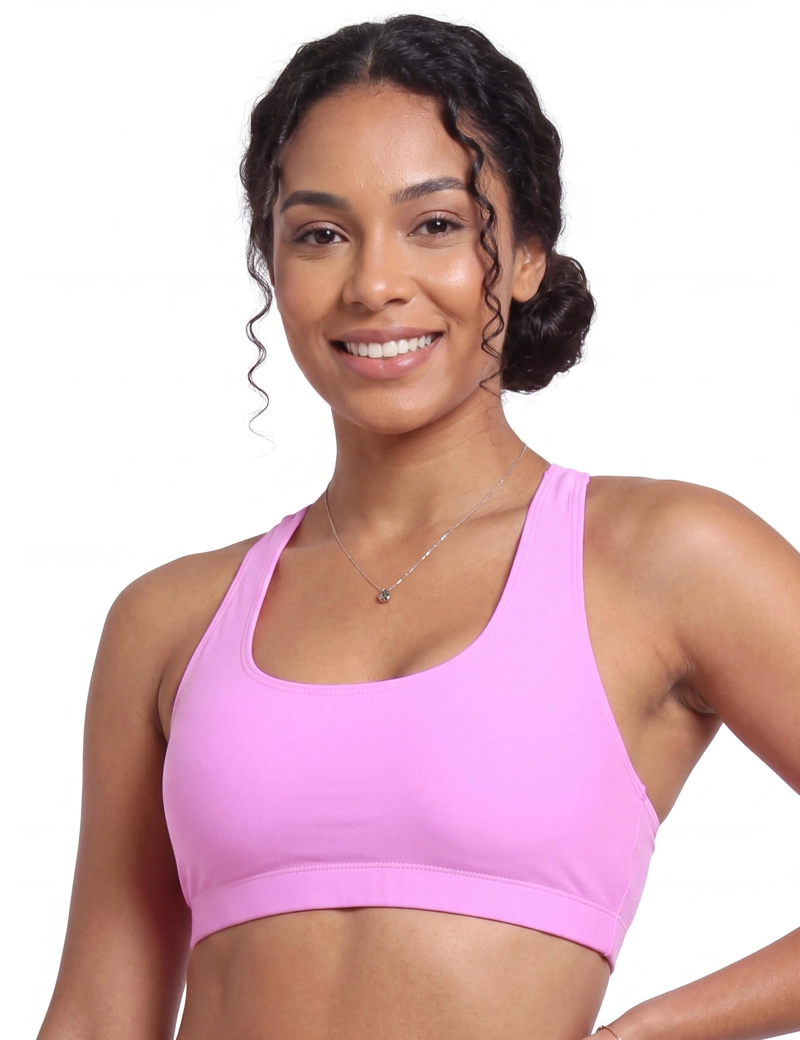 TRAJE DE BAÑO MUJER SAMIA 2145 PETO DEPORTIVO DE LYCRA FUCSIA - 1