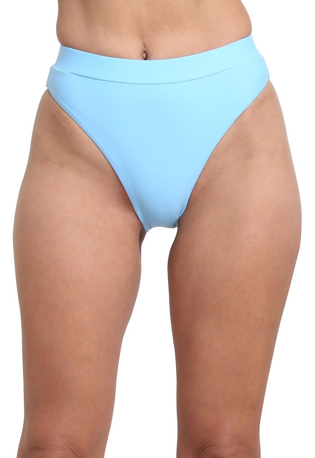 BIKINI MUJER SAMIA 329 CALZON ALTO CELESTE