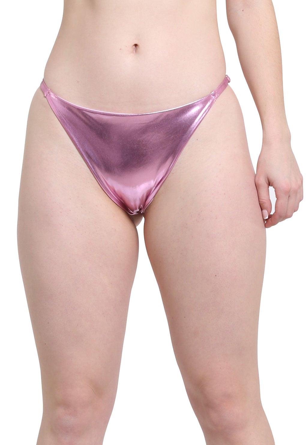 BIKINI COLALESS CADERA AJUSTABLE LILA BRILLANTE - 1