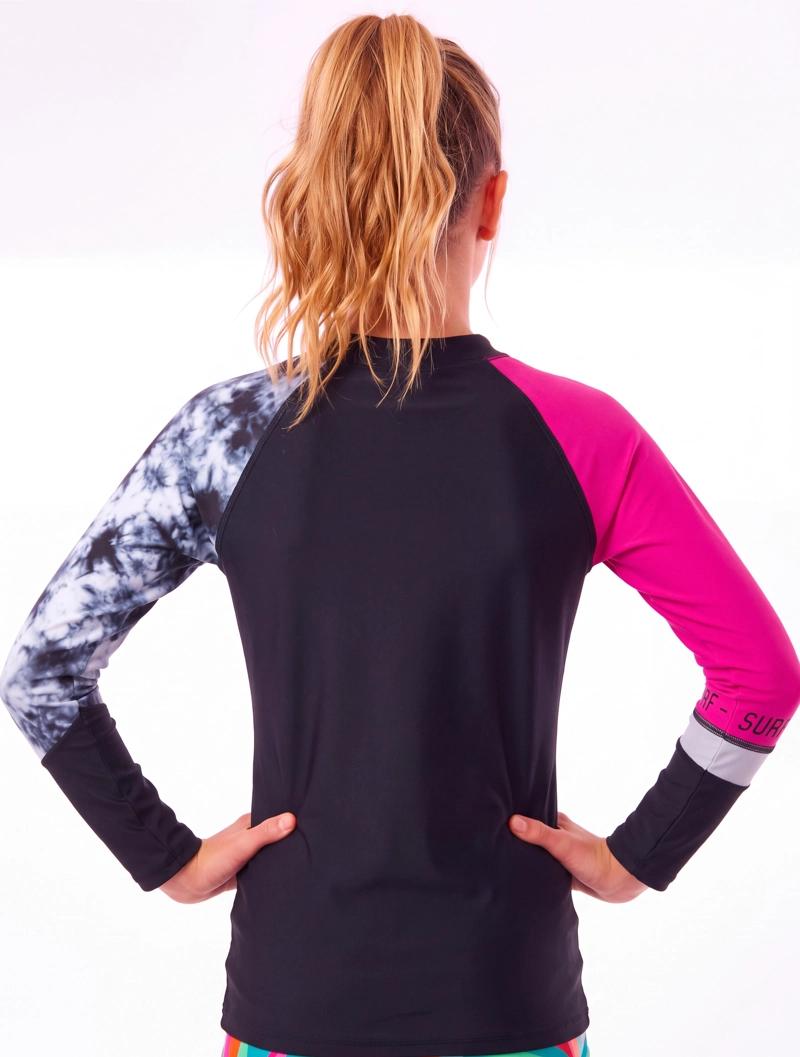 POLERA NIÑO PROTECCION UV FUCSIA - 2