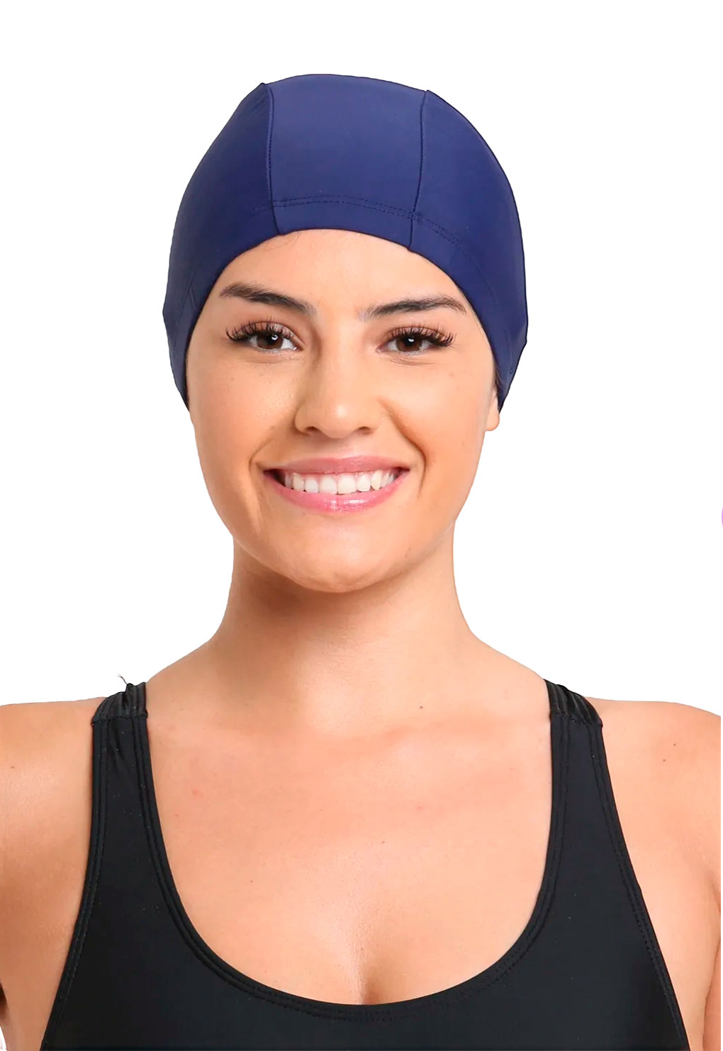 GORROS DE NATACION DE LYCRA | AZUL MARINO - 1