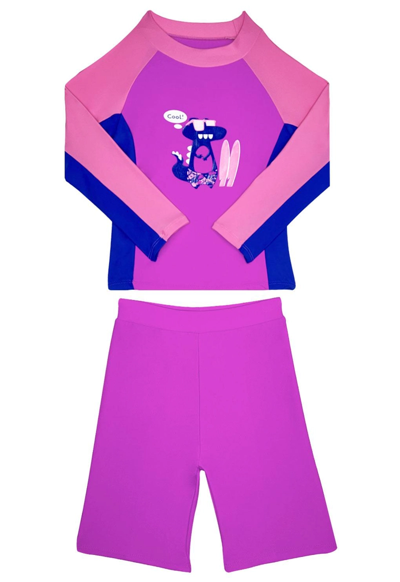 CONJUNTO PARA NIÑO SAMIA FUCSIA 8130 CON FILTRO UV - 3