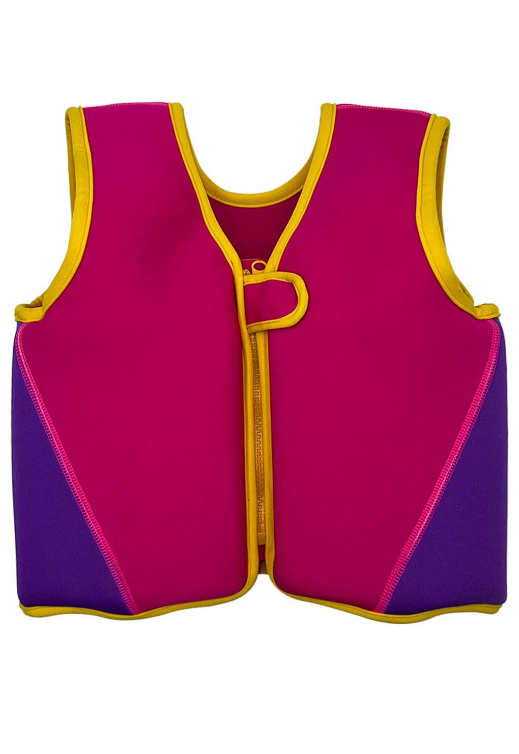 CHAQUETA FLOTADOR SAMIA FUCSIA NIÑA - 1