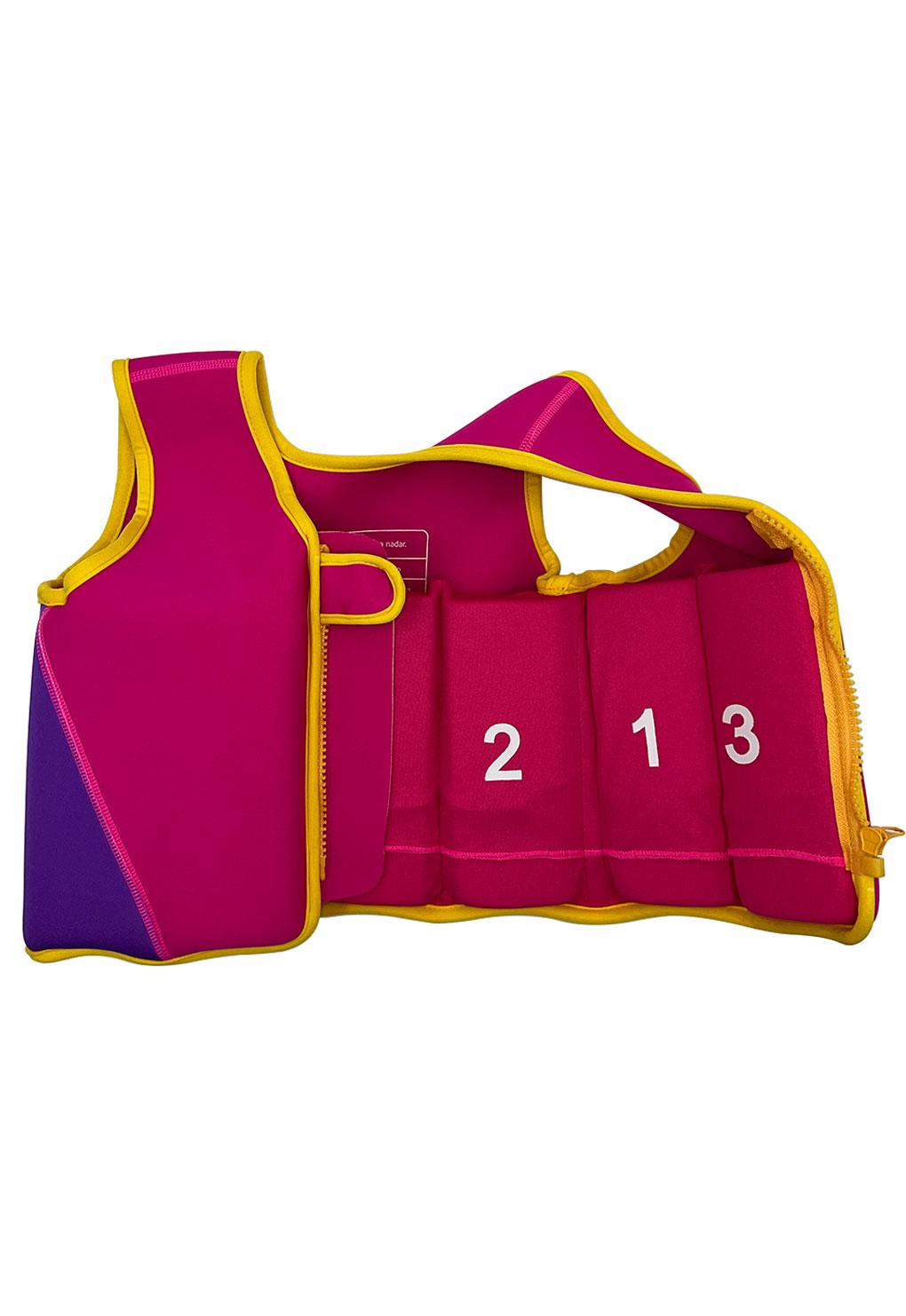 CHAQUETA FLOTADOR SAMIA FUCSIA NIÑA - 3