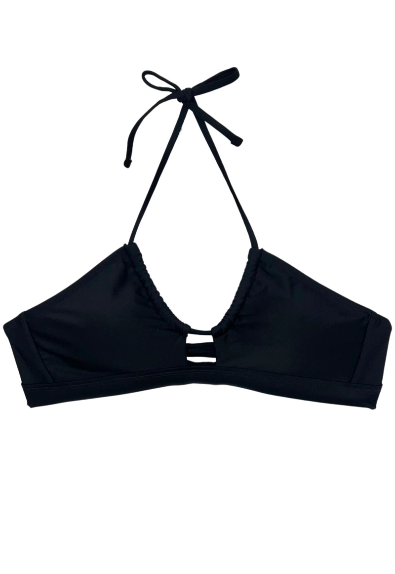 BIKINI MUJER SAMIA BANDEAU PRETINA NEGRO - 3