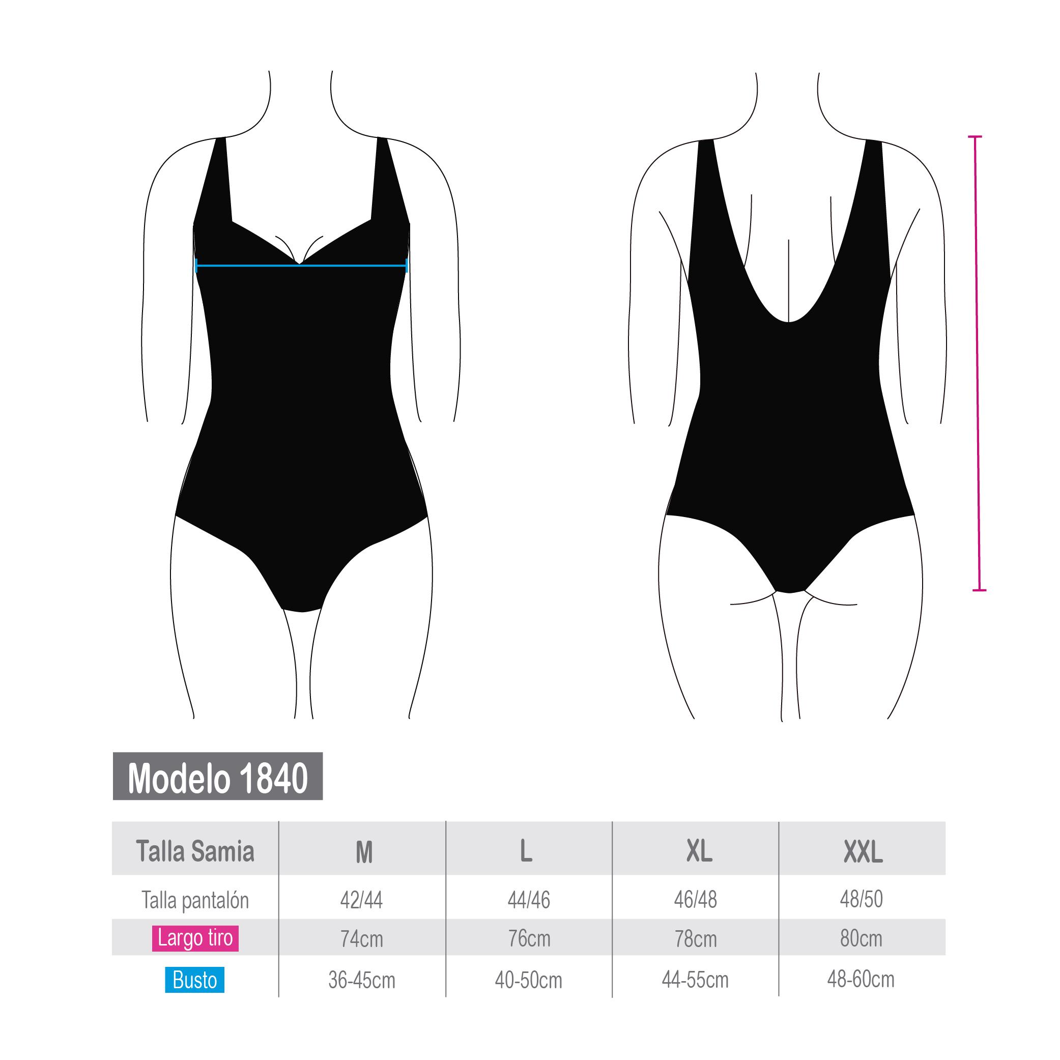 TRAJE DE BAÑO MUJER SAMIA DEPORTIVO MATERIAL RESISTENTE DISEÑO COSTADO NEGRO - 4